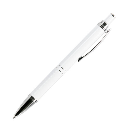 Шариковая ручка Crocus, белая 2