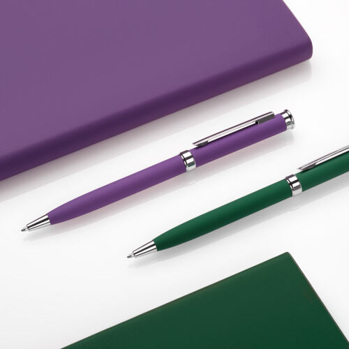 Шариковая ручка Benua, фиолетовая 3