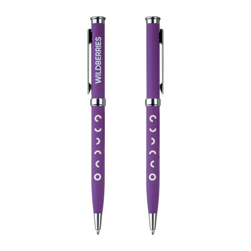Шариковая ручка Benua, фиолетовая 5