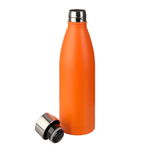 Термобутылка вакуумная герметичная Fresco, оранжевая 8