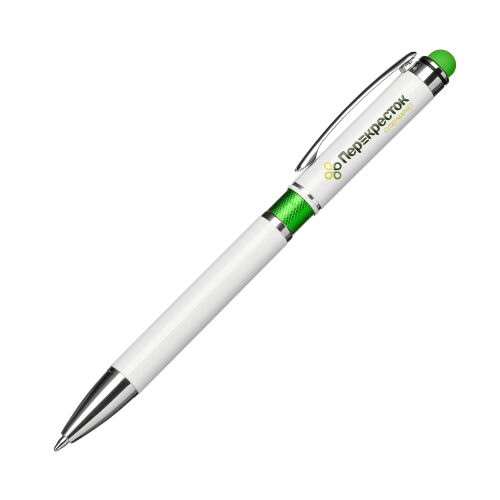 Шариковая ручка Arctic, белая/зеленая 2