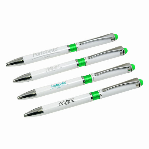 Шариковая ручка Arctic, белая/зеленая 11