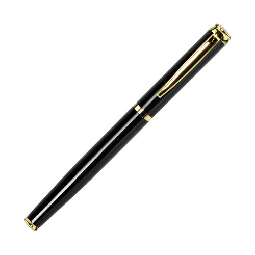 Ручка-роллер Sonata черная/позолота 1