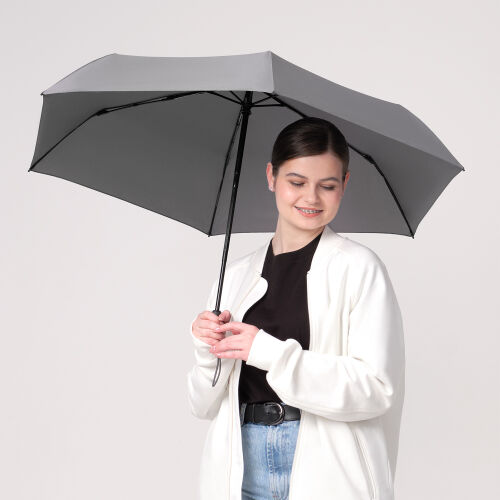 Зонт складной Atlanta, серый 3
