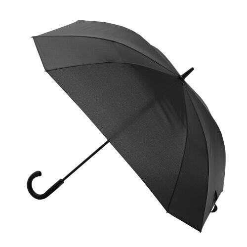 Зонт-трость с квадратным куполом Mistral, черный 9
