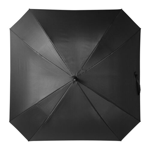Зонт-трость с квадратным куполом Mistral, черный 10