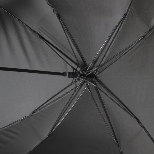 Зонт-трость с квадратным куполом Mistral, черный 11