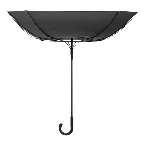 Зонт-трость с квадратным куполом Mistral, черный 12