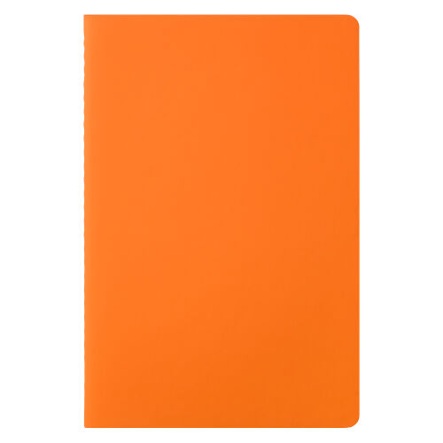 Блокнот Alpha slim, оранжевый 10