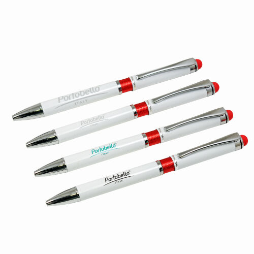 Шариковая ручка Arctic, белая/красная 4