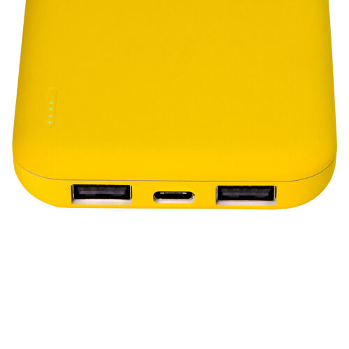 Внешний аккумулятор с подсветкой Luce Lemoni 10000 mAh, желтый 10