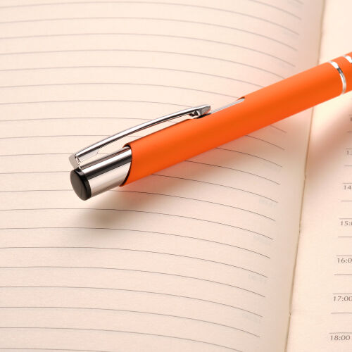 Шариковая ручка Alpha, оранжевая 1