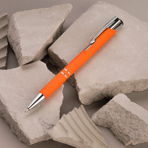 Шариковая ручка Alpha, оранжевая 2