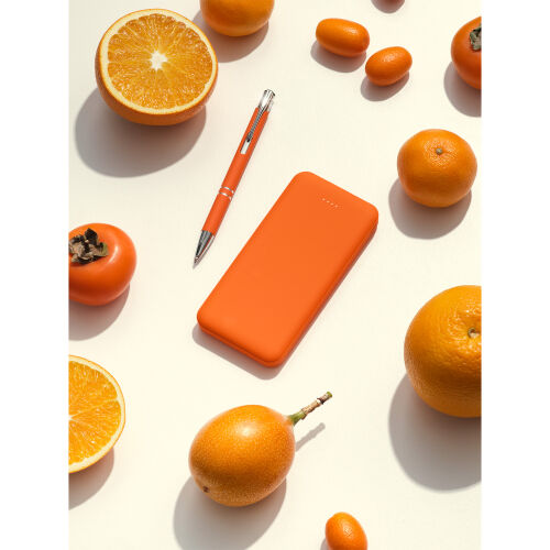 Шариковая ручка Alpha, оранжевая 4