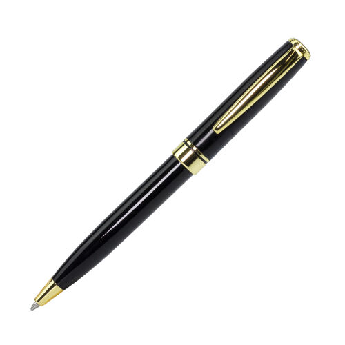 Шариковая ручка Tesoro, черная/позолота 1