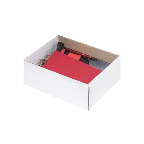 Подарочный набор в малой универсальной коробке, красный (спортбу 2