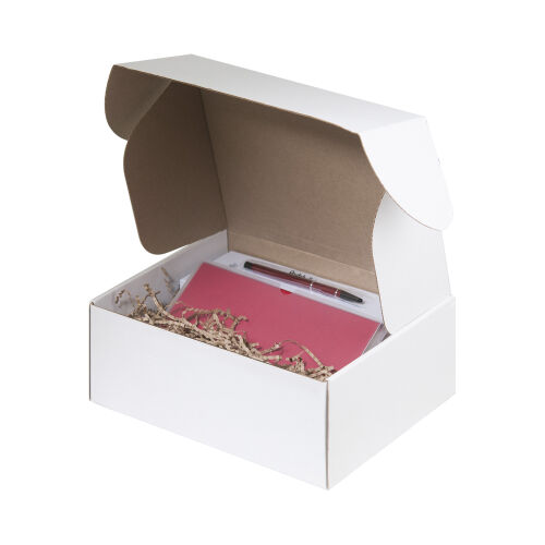 Подарочный набор в малой универсальной коробке, красный (спортбу 3