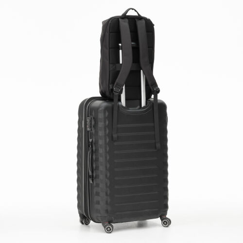 Бизнес рюкзак Taller  с USB разъемом, черный 4