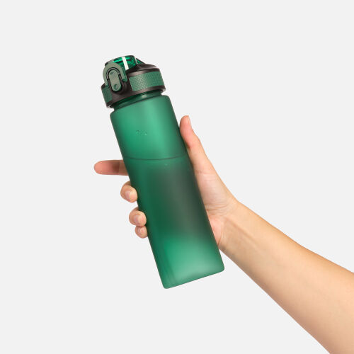 Бутылка для воды Flip, темно-зеленая (ТОЛЬКО ПОД ПОЛНУЮ ЗАПЕЧАТК 14