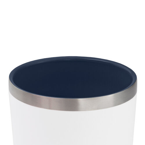 Термокружка вакуумная с керамическим покрытием Arctic, белый/син 2