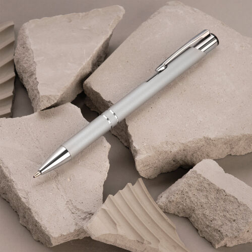 Шариковая ручка Alpha, серебряная 3