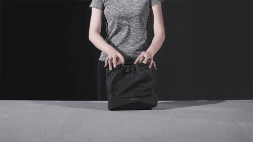 Спортивная сумка FlexPack Gym 49х26х23 см, темно-серая 3