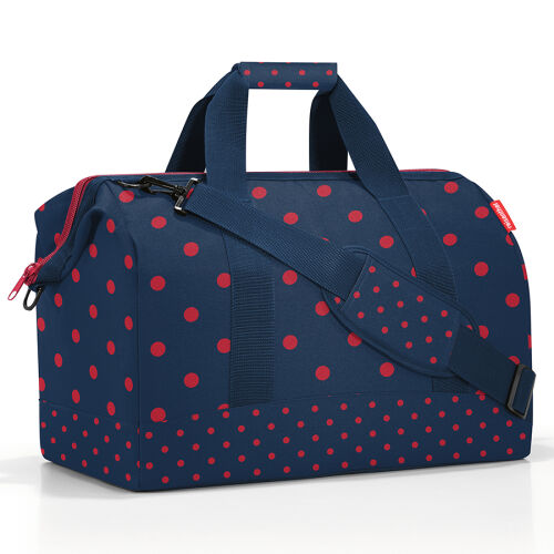Сумка allrounder l mixed dots red 1