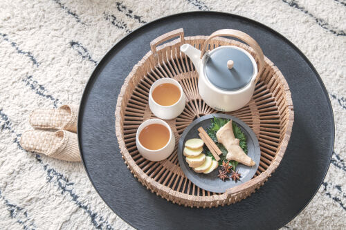 Набор керамический чайник Ukiyo с чашками 12