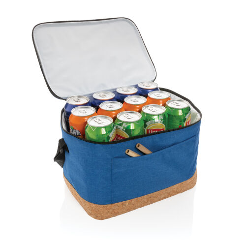Двухцветная сумка-холодильник Impact XL из RPET AWARE™ и натурал 6
