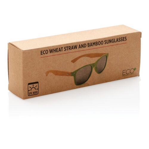 Солнцезащитные очки Wheat straw с бамбуковыми дужками 7