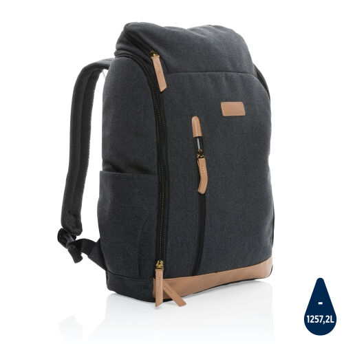 Рюкзак для ноутбука Impact из переработанного канваса AWARE™, 15 8