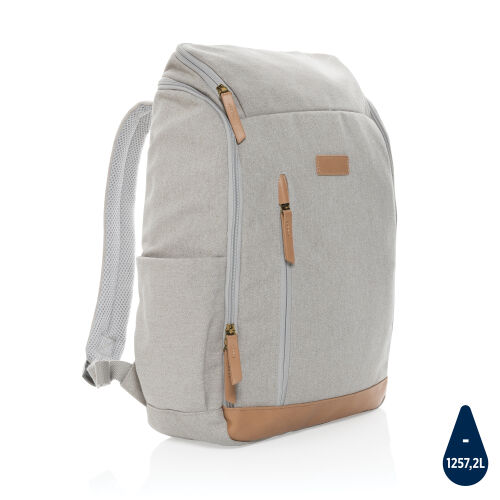 Рюкзак для ноутбука Impact из переработанного канваса AWARE™, 15 8