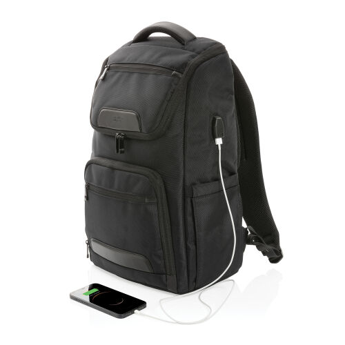 Рюкзак Swiss Peak Voyager из RPET AWARE™ для ноутбука 15,6" 5