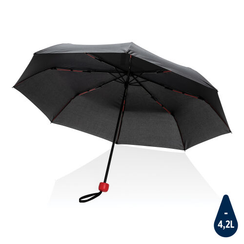 Компактный плотный зонт Impact из RPET AWARE™, d97 см  1