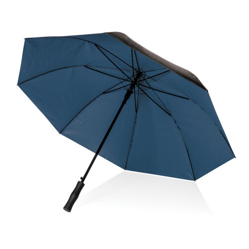 Двухцветный плотный зонт Impact из RPET AWARE™ с автоматическим  7