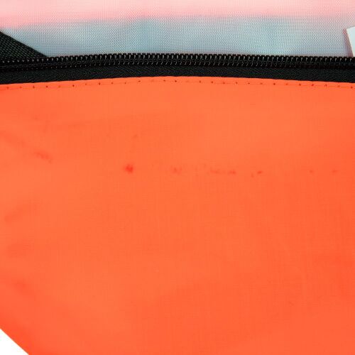 Поясная сумка Manifest Color из светоотражающей ткани, оранжевая 2