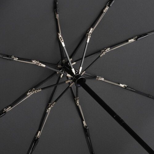Зонт складной Steel, черный 2
