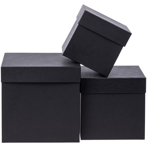 Коробка Cube, M, черная 4