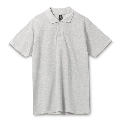 Рубашка поло мужская Spring 210 светло-серый меланж, размер XL 1