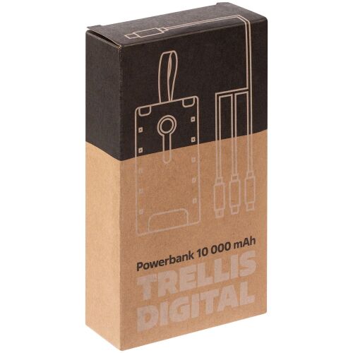 Аккумулятор Trellis Digital 10000 мАч, темно-серый 7