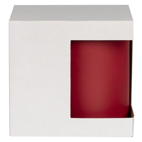 Коробка для кружки с окном Cupcase, белая 2