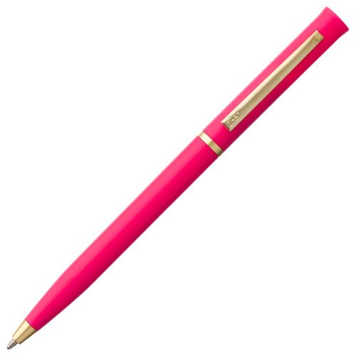 Ручка шариковая Euro Gold, розовая 3