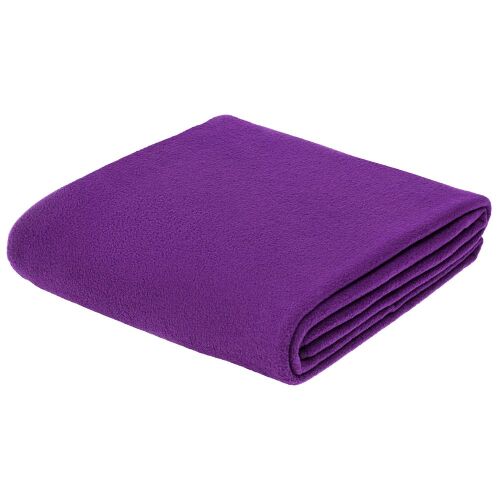 Флисовый плед Warm&Peace XL, фиолетовый 1