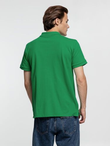 Рубашка поло мужская Virma Premium, зеленая, размер 3XL 6