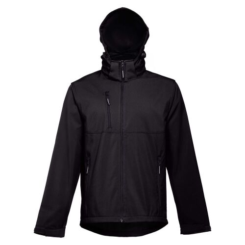 Куртка софтшелл мужская Zagreb, черная, размер XL 9