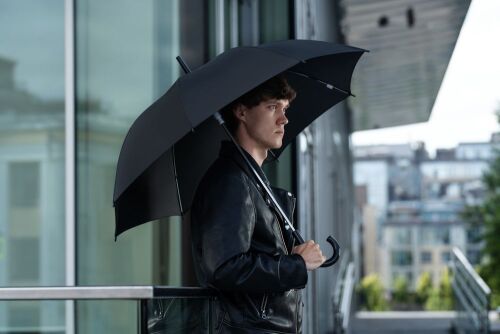 Зонт-трость Promo, черный 4
