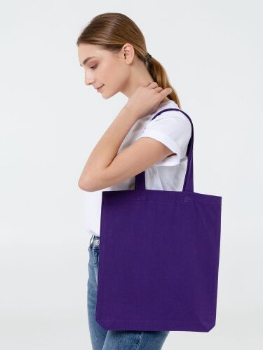 Холщовая сумка Avoska, фиолетовая 4