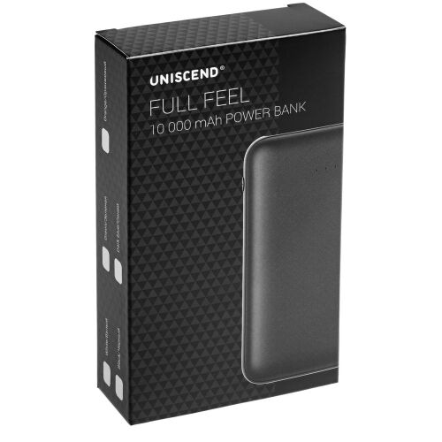 Внешний аккумулятор Uniscend Full Feel 10000 мАч, черный 6