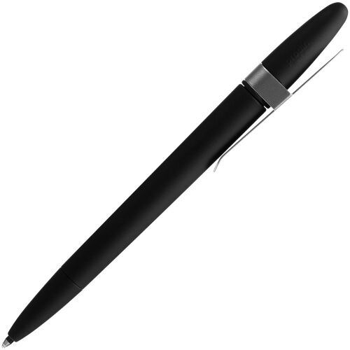 Ручка шариковая Prodir DS5 TSR Metal Clip, черная 4