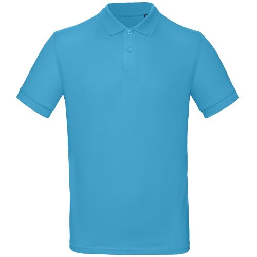 Рубашка поло мужская Inspire бирюзовая, размер S 1